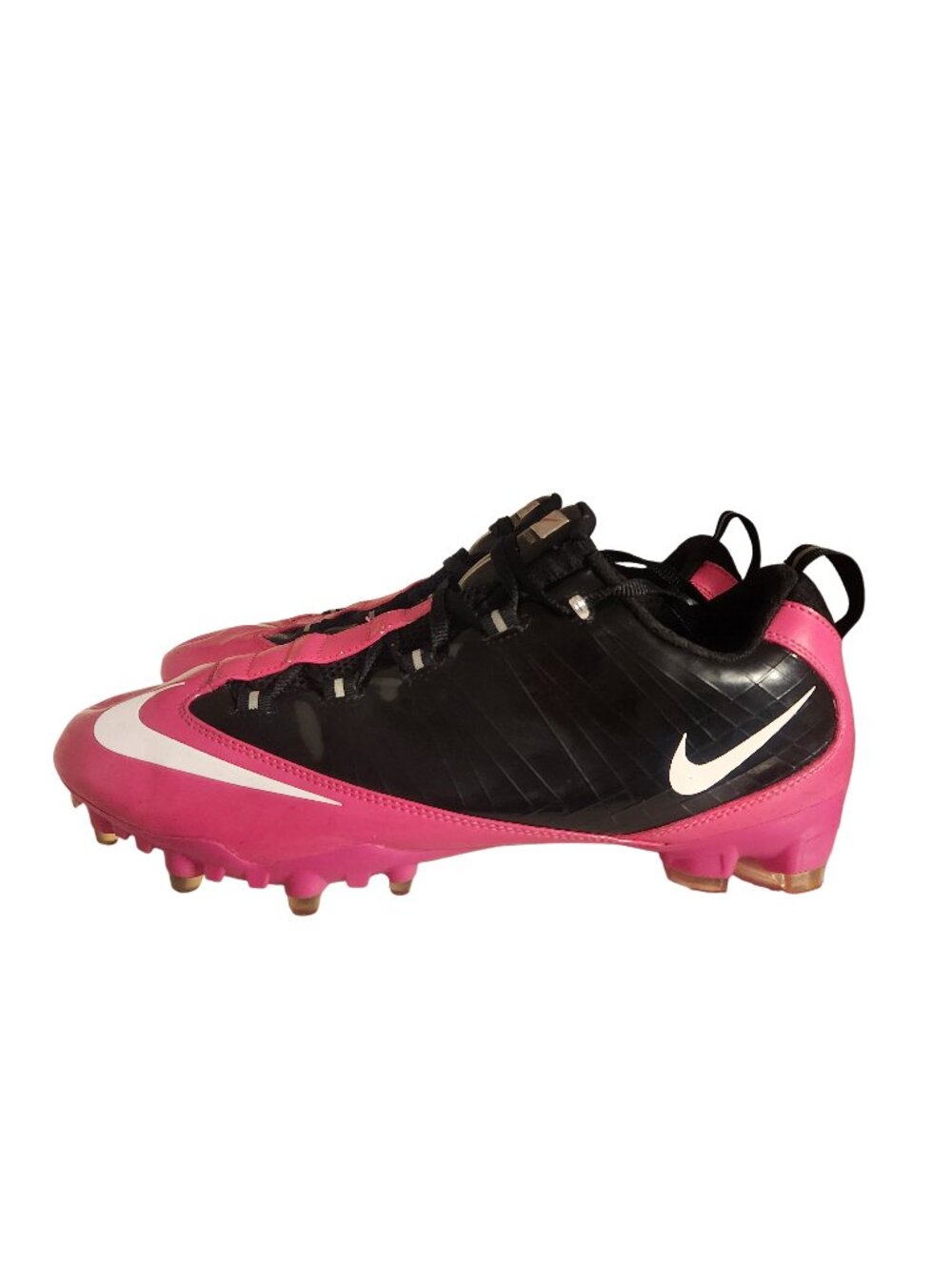 Nike Zoom Vapor Carbon Fly BCA Pink Black Football Cleats 13.5 Rare 2010